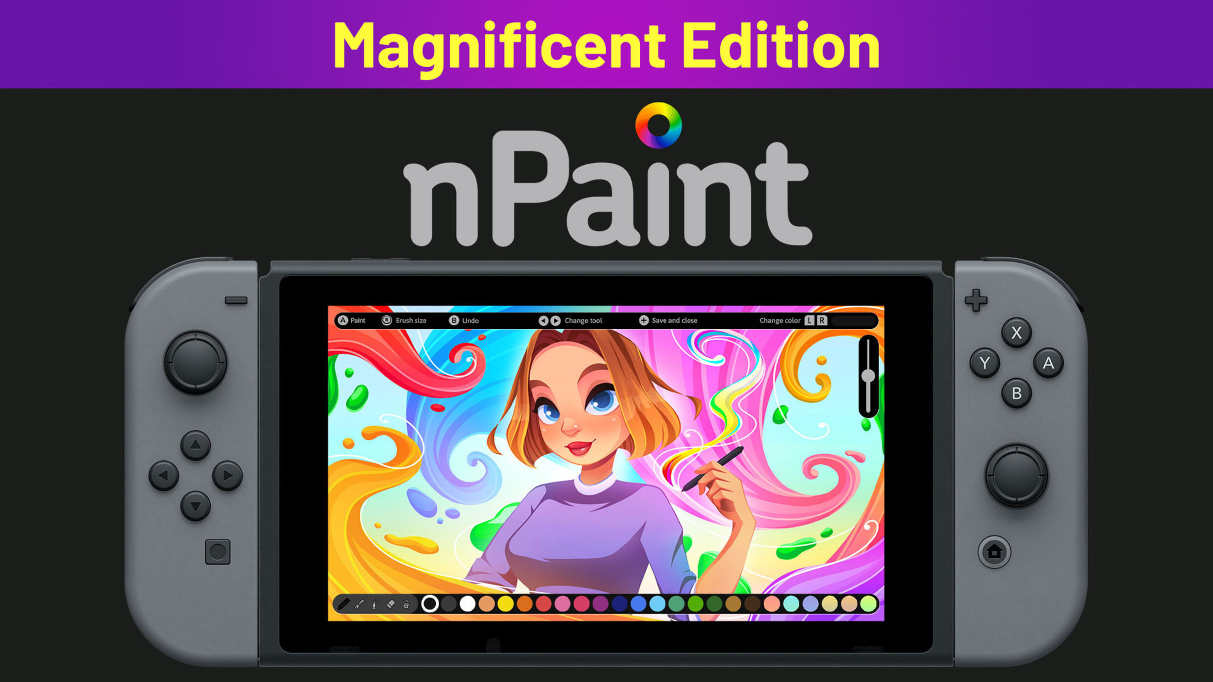 nPaint Magnificent Edition for Nintendo Switch - Nintendo Official Site