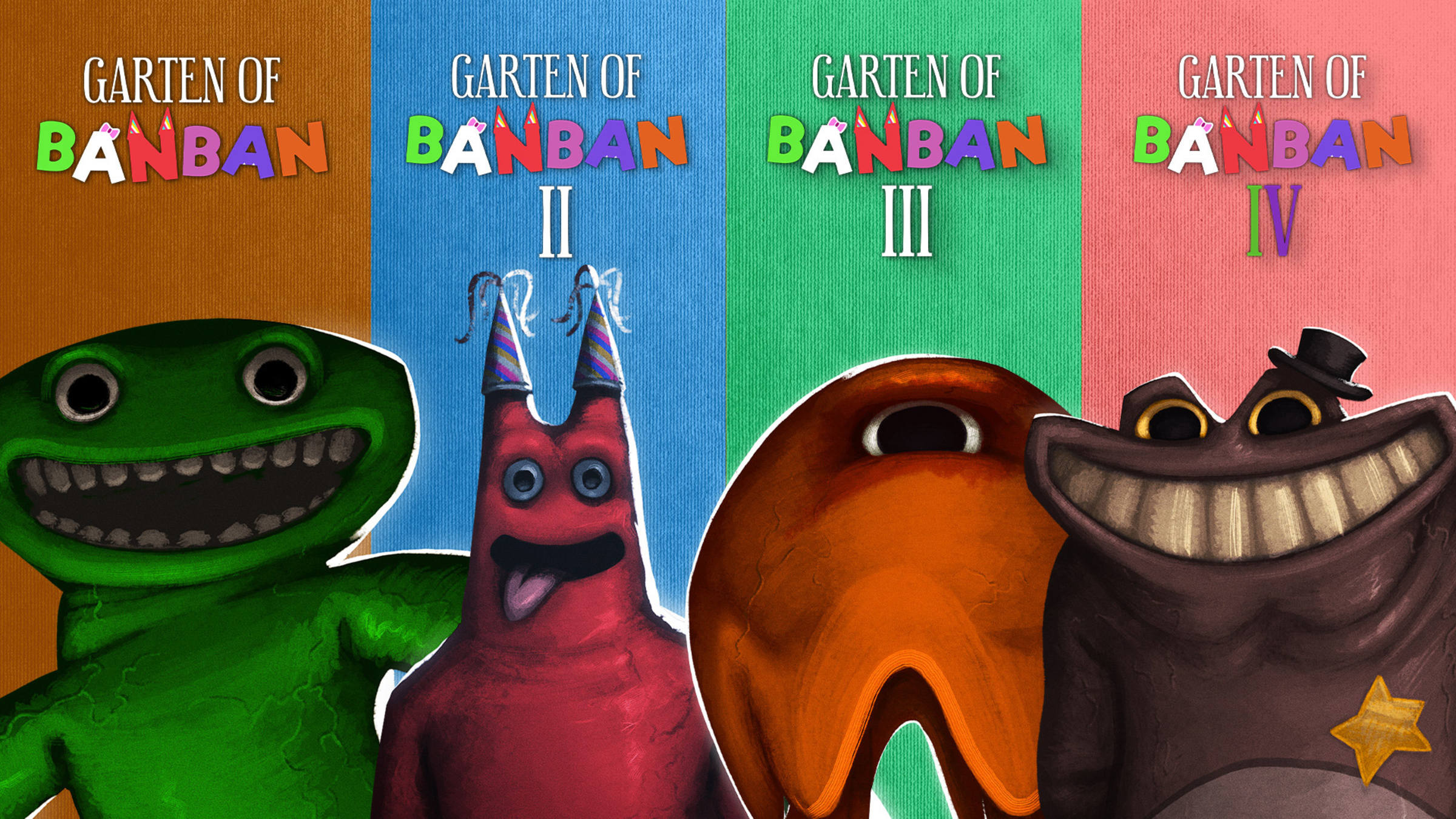 Garten of Banban Bundle: 1 + 2 + 3 + 4 for Nintendo Switch