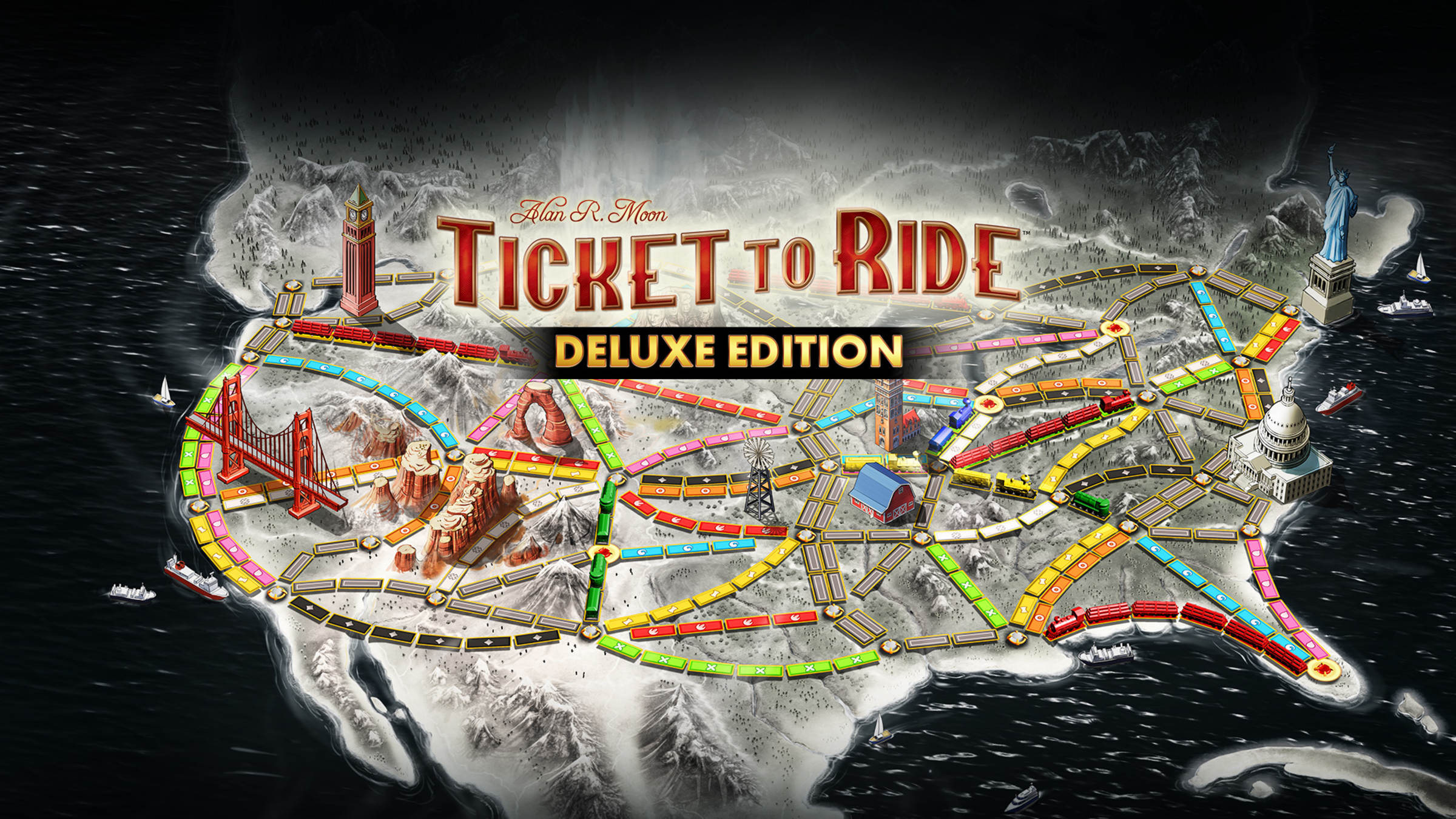 邦楽 SIXRIDE TICKET TO RIDE Days of Wonder 7201 - Ticket to Ride - Midwest Model Railroad