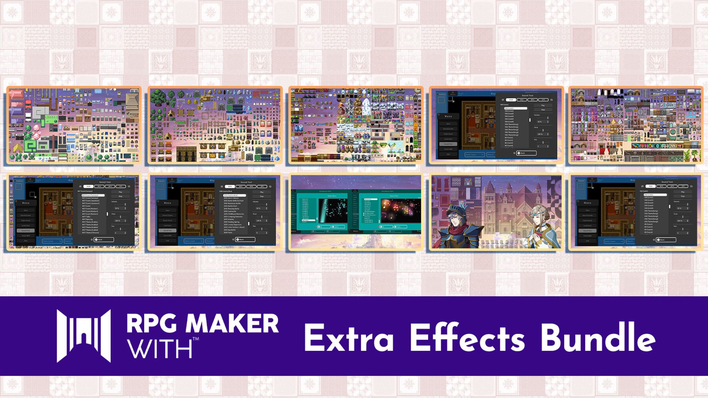 RPG MAKER WITH - Extra Effects Asset Bundle for Nintendo Switch ...