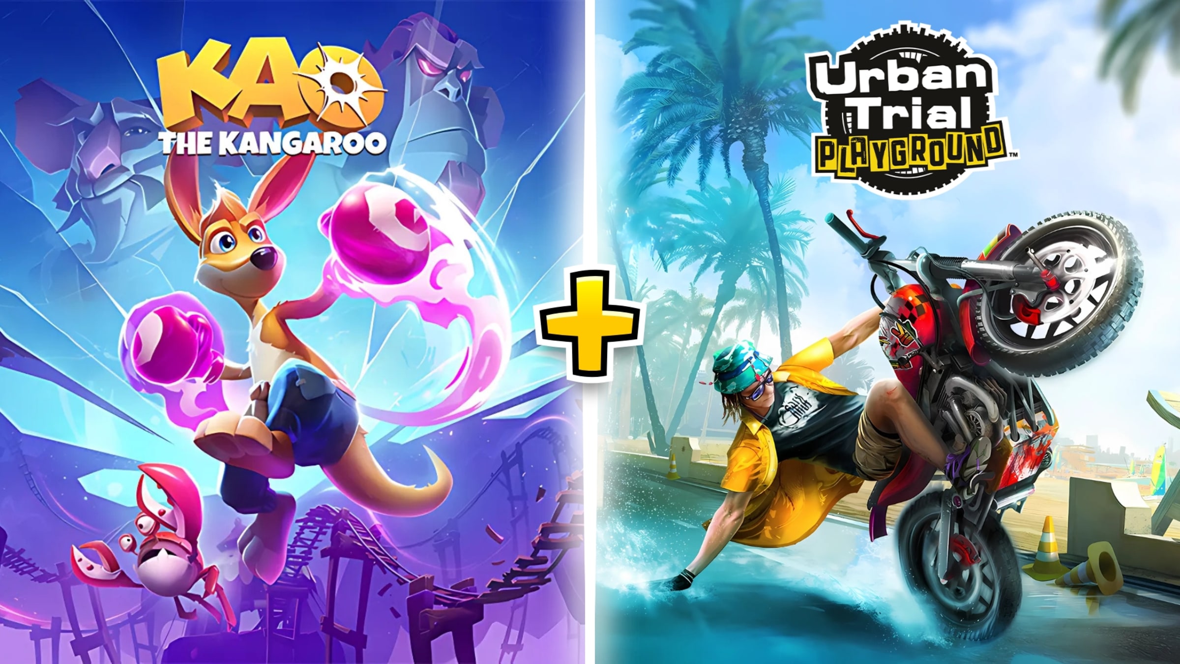 Kao The Kangaroo + Urban Trial Playground for Nintendo Switch