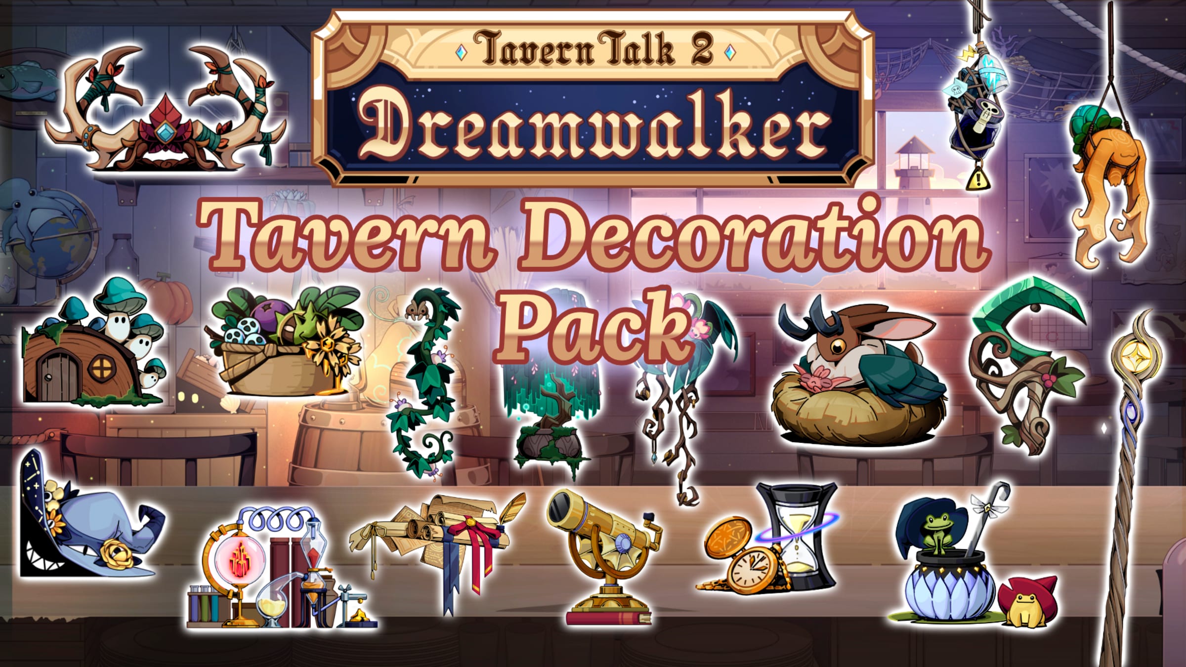 Tavern Talk 2: Dreamwalker - Tavern Decoration Pack for Nintendo Switch ...