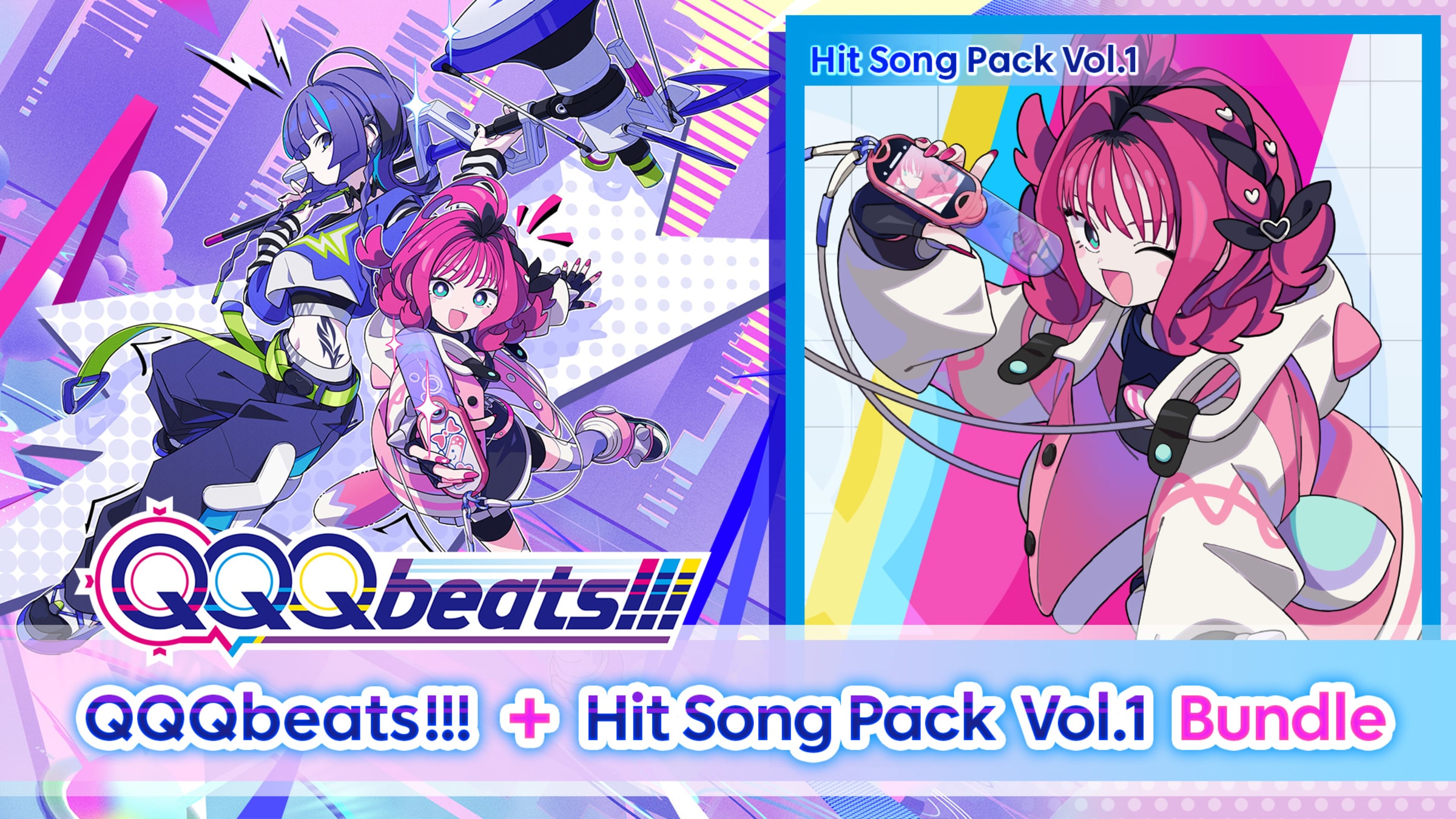 QQQbeats!!! + Hit Song Pack Vol.1 Bundle for Nintendo Switch - Nintendo ...