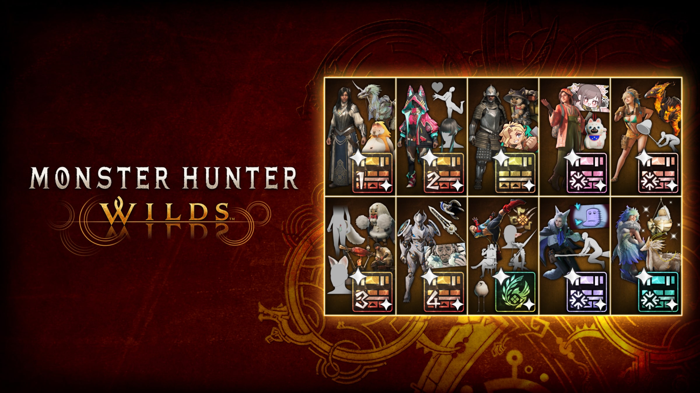 Monster Hunter Wilds Cosmetic DLC Collection for Nintendo Switch 2 ...