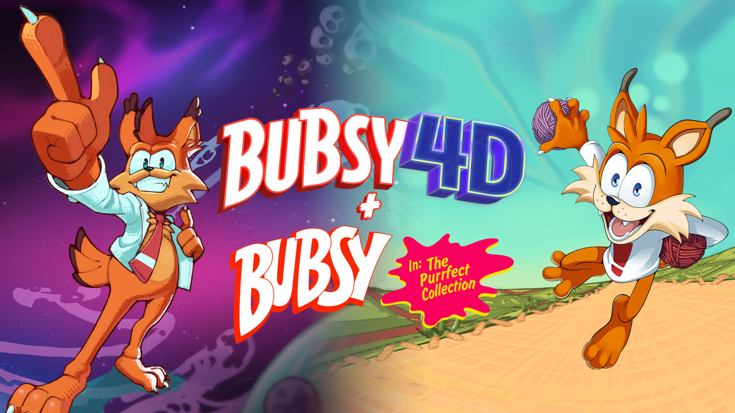 Bubsy 4D + Bubsy in: The Purrfect Collection for Nintendo Switch 2