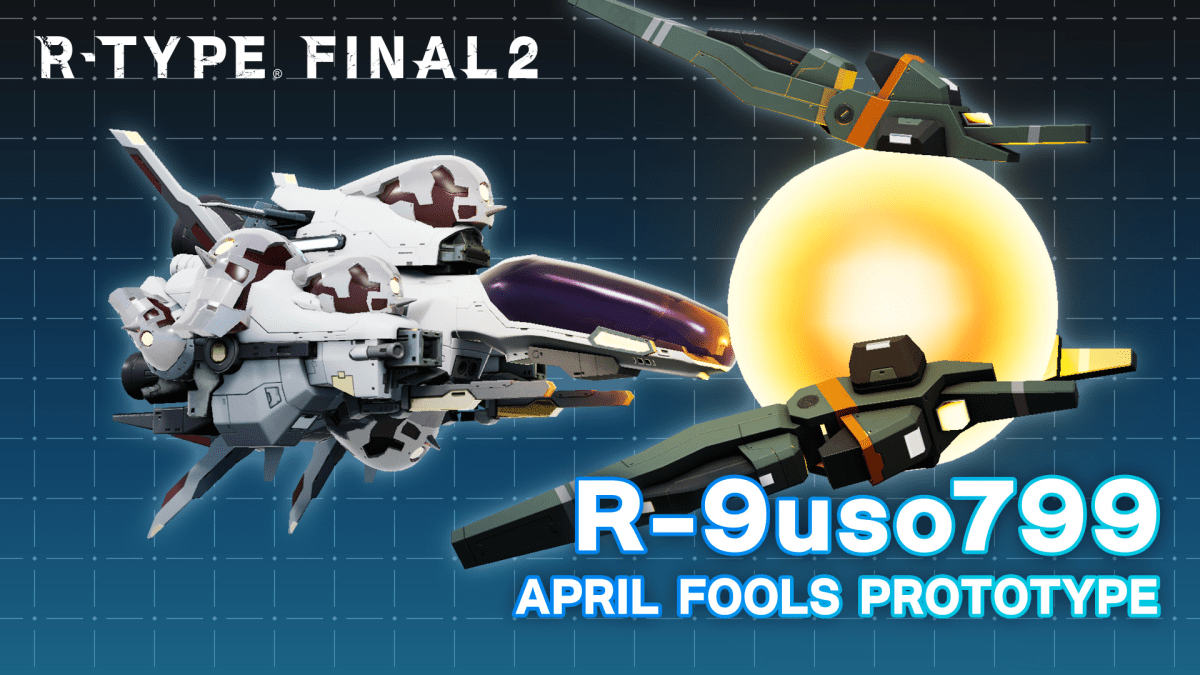 R-Type Final 2: APRIL FOOLS PROTOTYPE R-Craft for Nintendo Switch 