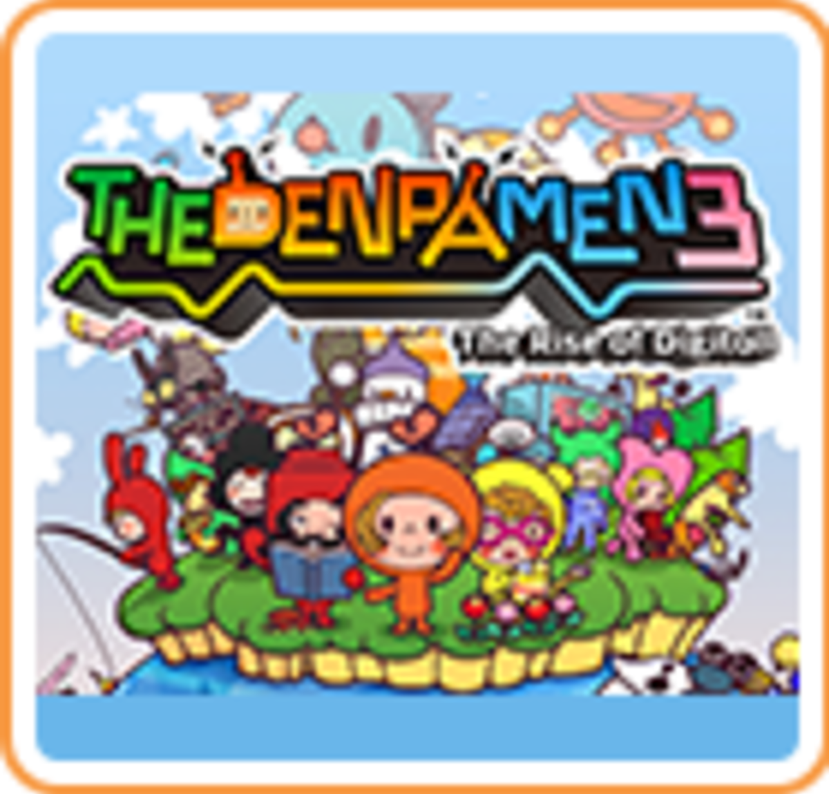THE "DENPA" MEN 3 The Rise of Digitoll for Nintendo 3DS Nintendo