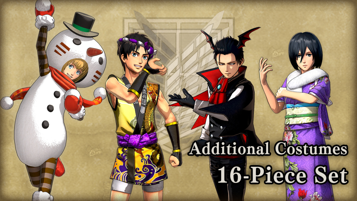 Additional Costumes 16 Piece Set pour Nintendo Switch Site officiel