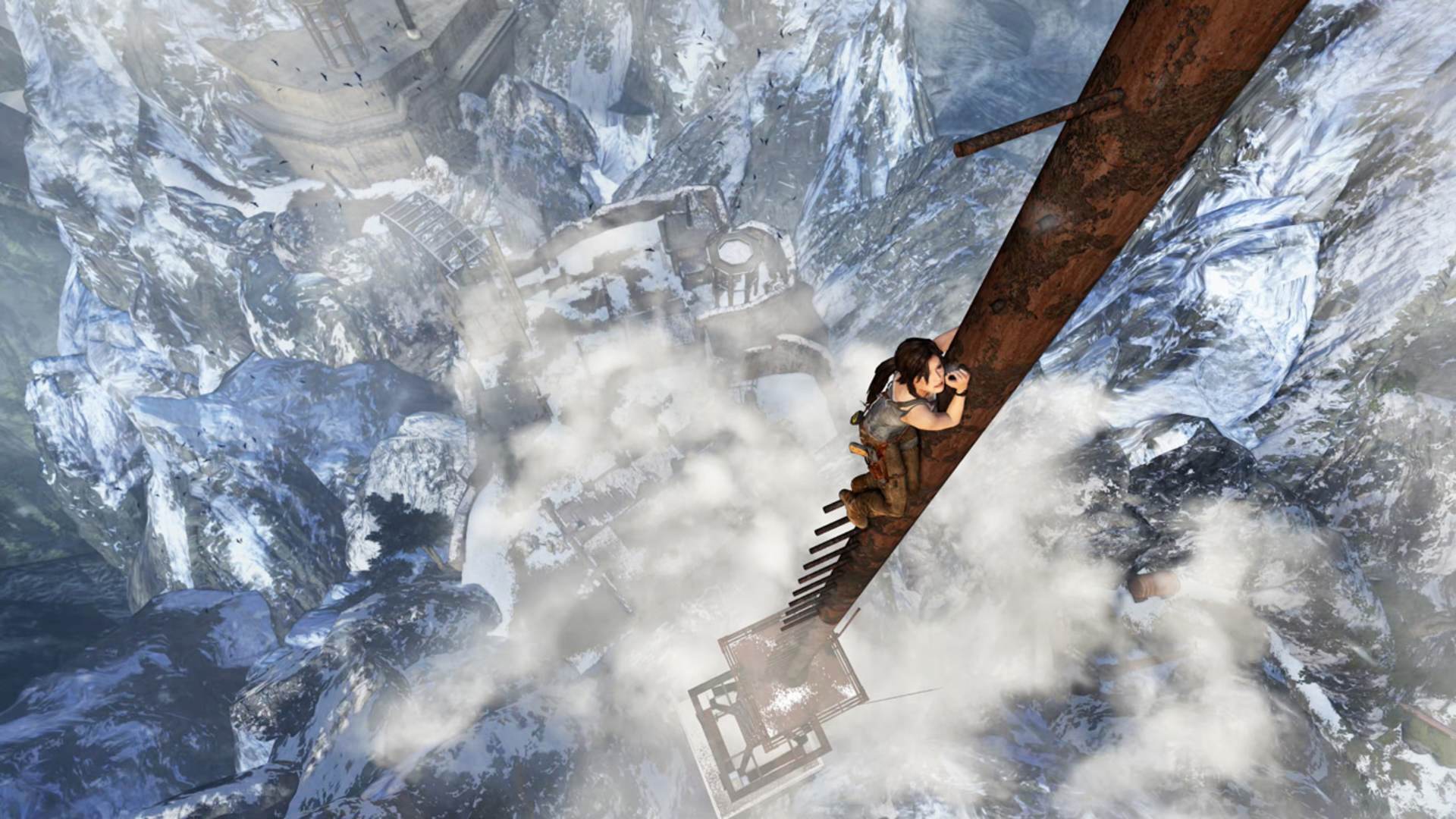 Official Tomb Raider Definitive Edition image showing Lara in Yamatai