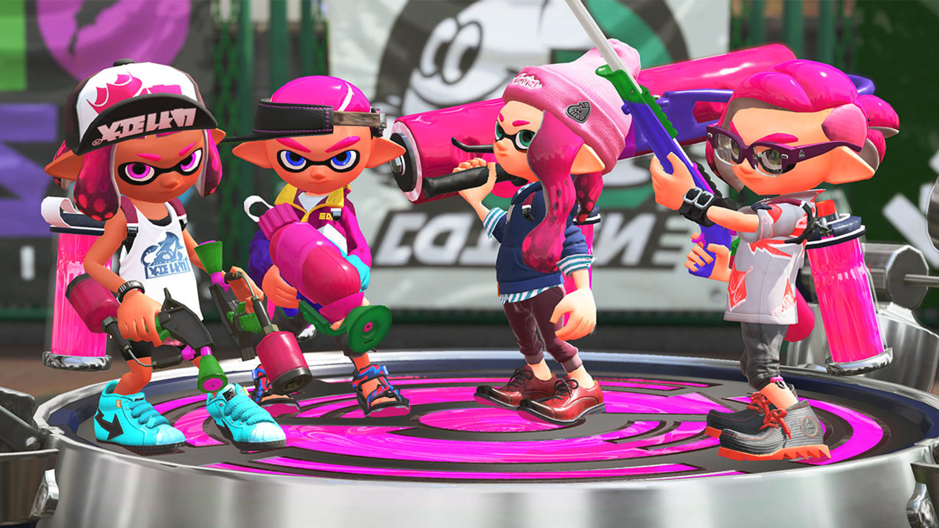 Cover art for Splatoon 2