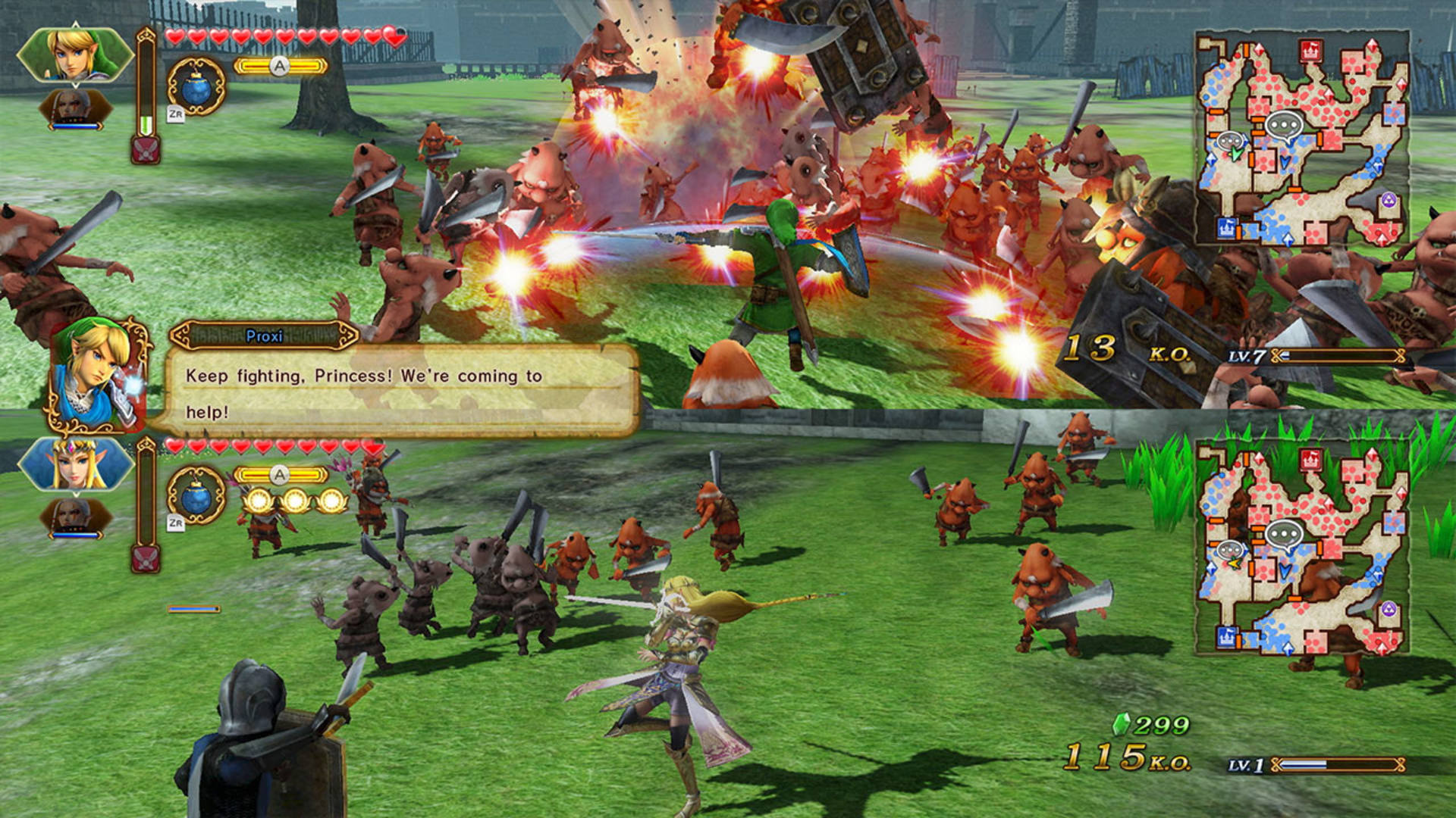 Screenshot 2 from Hyrule Warriors: Definitive Edition