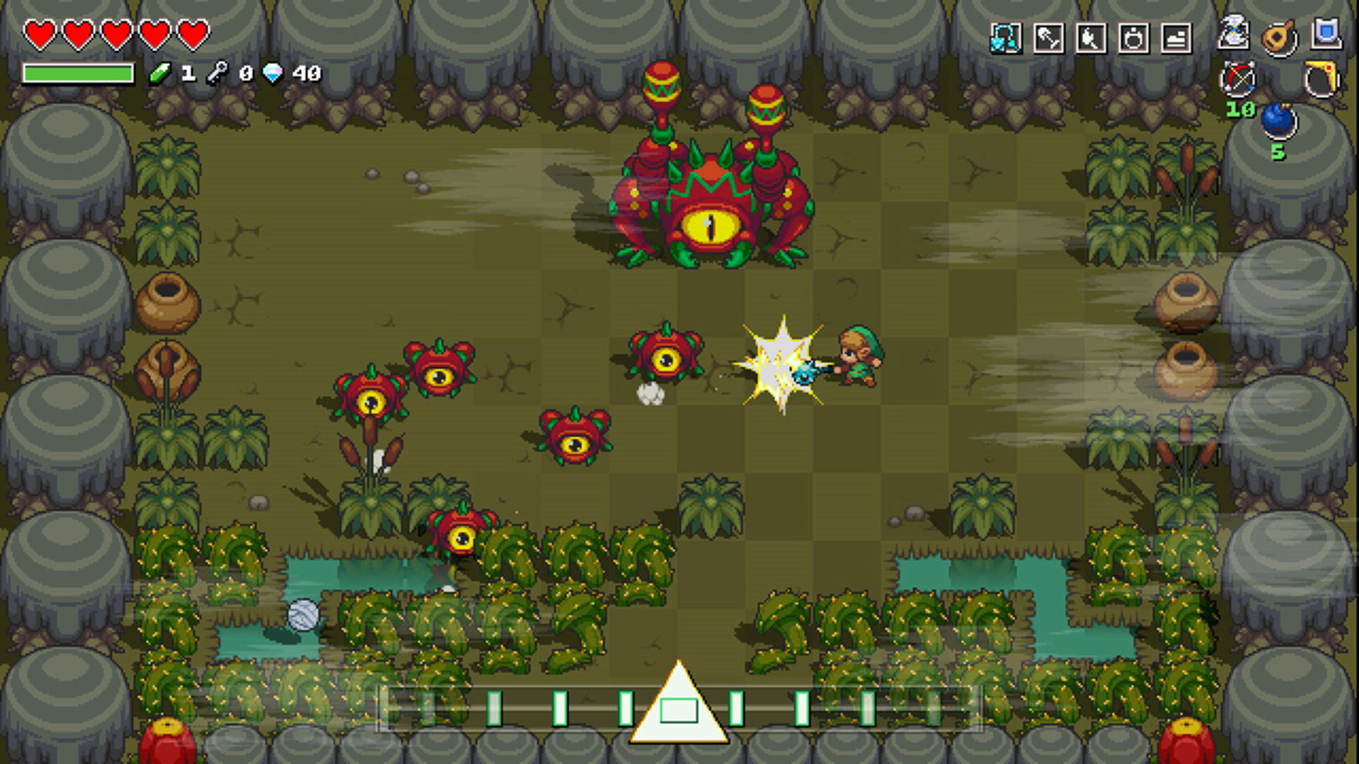 Screenshot 2 from Cadence of Hyrule: Crypt of the NecroDancer Featuring the Legend of Zelda