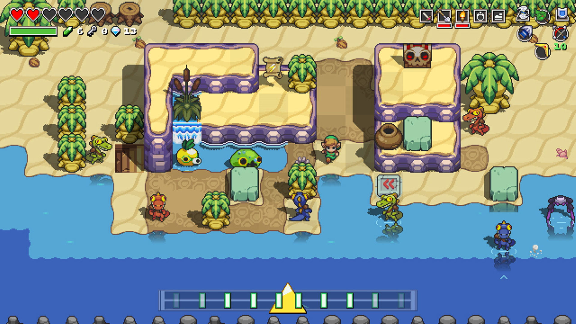 Screenshot 4 from Cadence of Hyrule: Crypt of the NecroDancer Featuring the Legend of Zelda