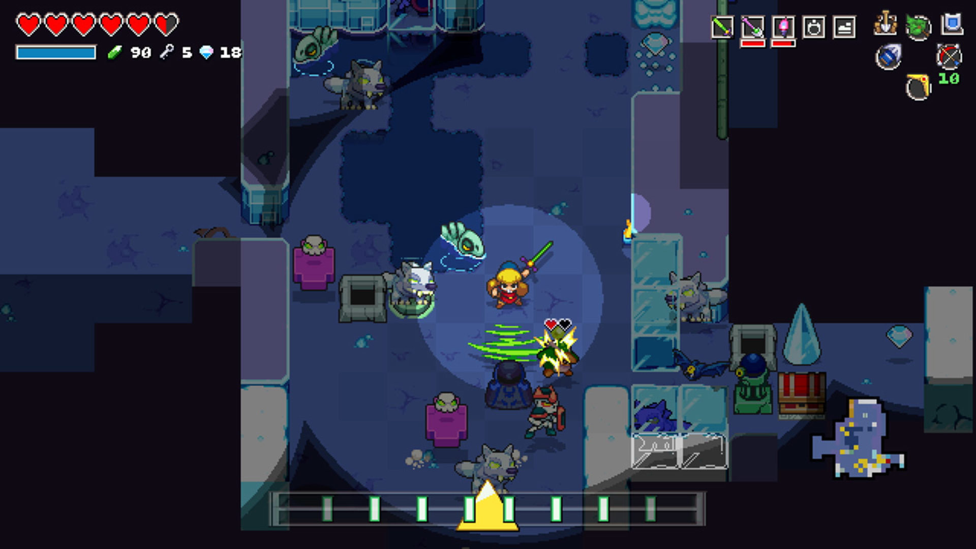 Cover art for Cadence of Hyrule: Crypt of the NecroDancer Featuring the Legend of Zelda