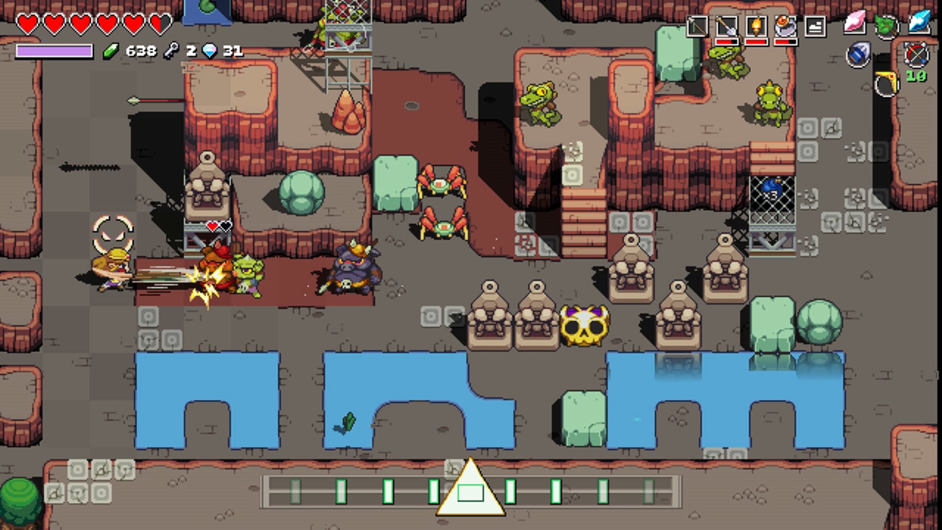 Screenshot 5 from Cadence of Hyrule: Crypt of the NecroDancer Featuring the Legend of Zelda