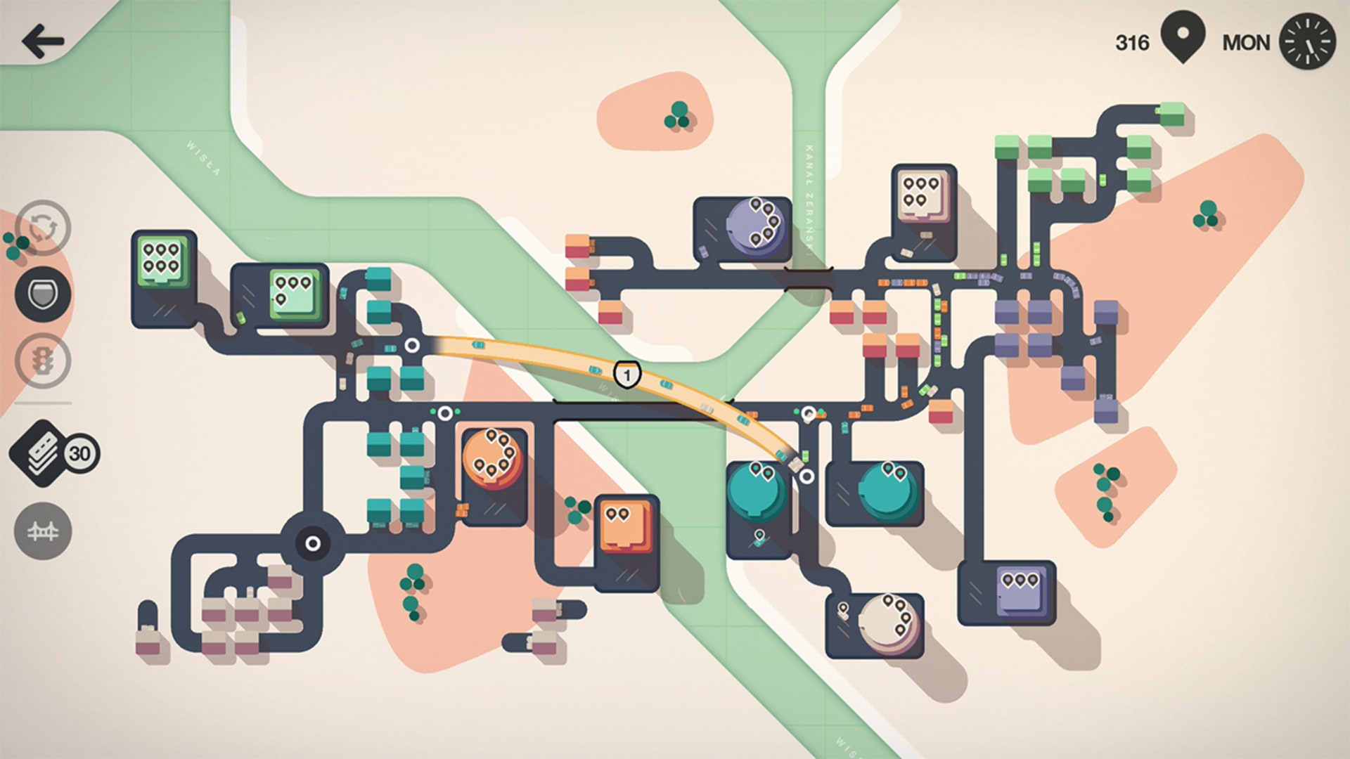 Screenshot 5 from Mini Motorways