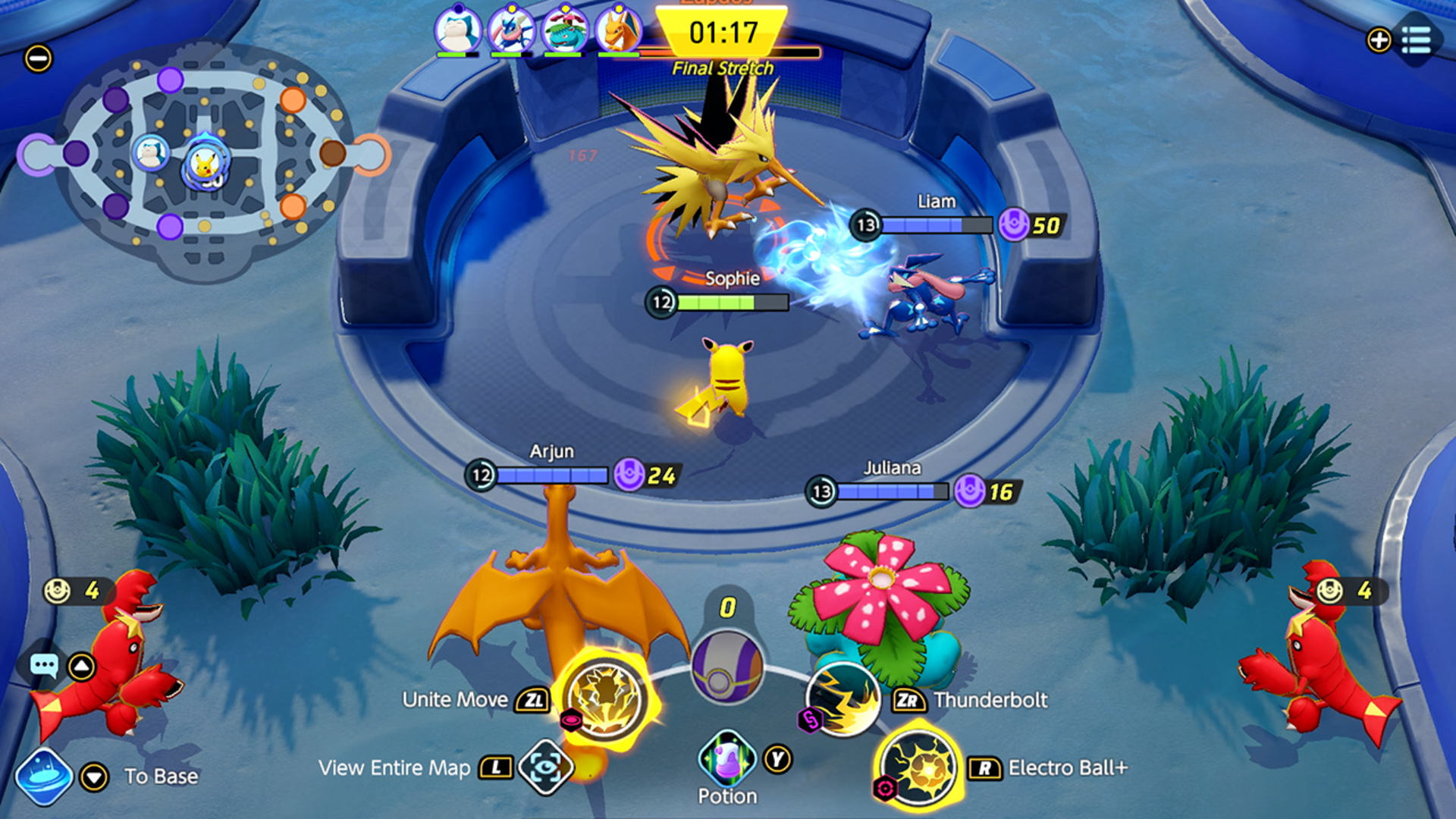 Screenshot 2 from Pokémon Unite