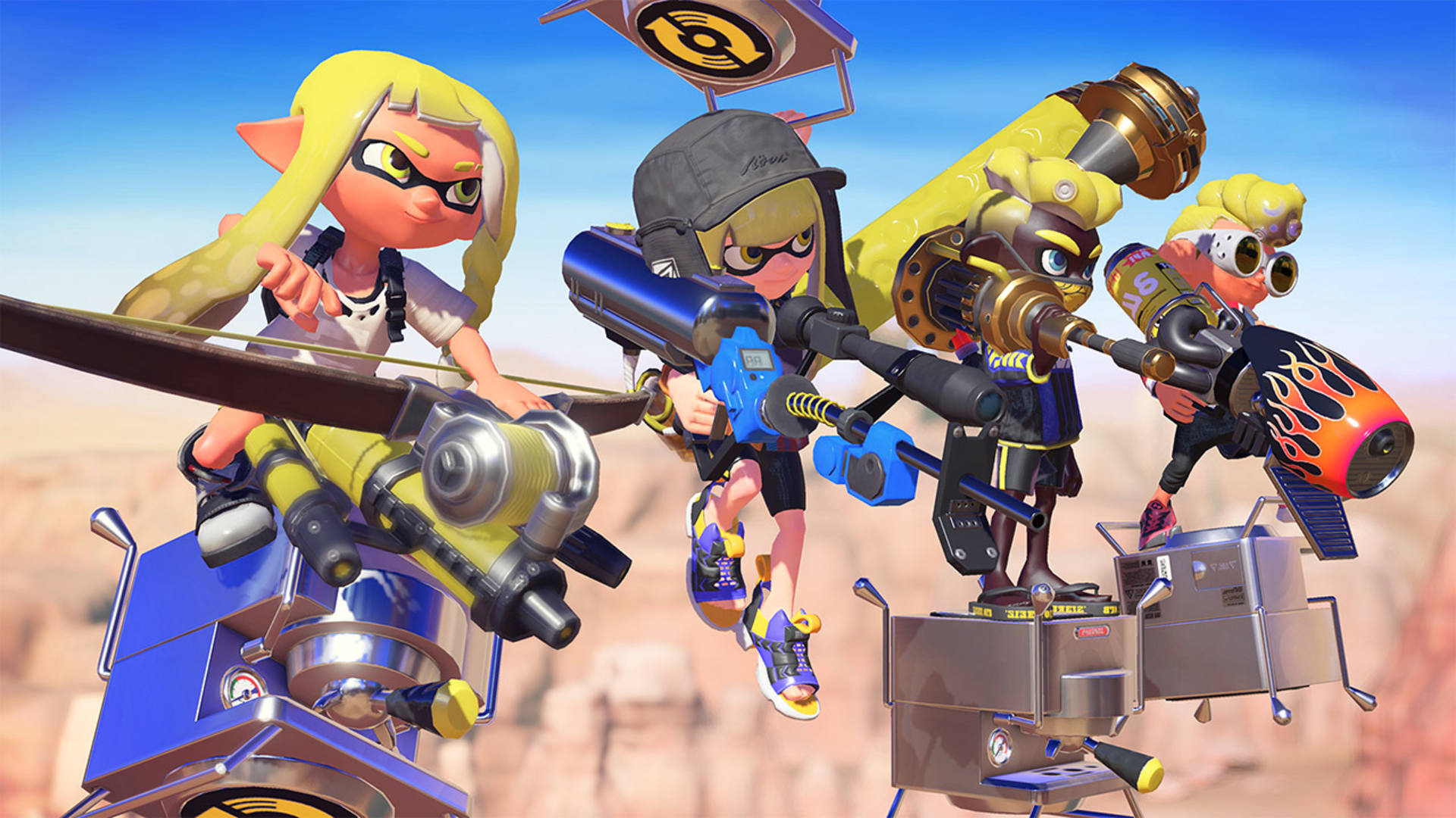 Cover art for Splatoon 3
