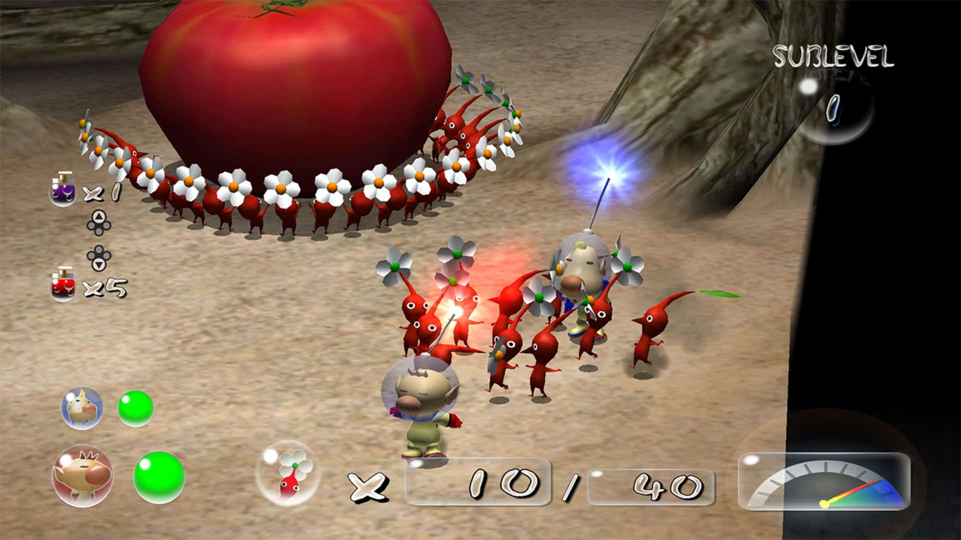Screenshot 3 from Pikmin 2