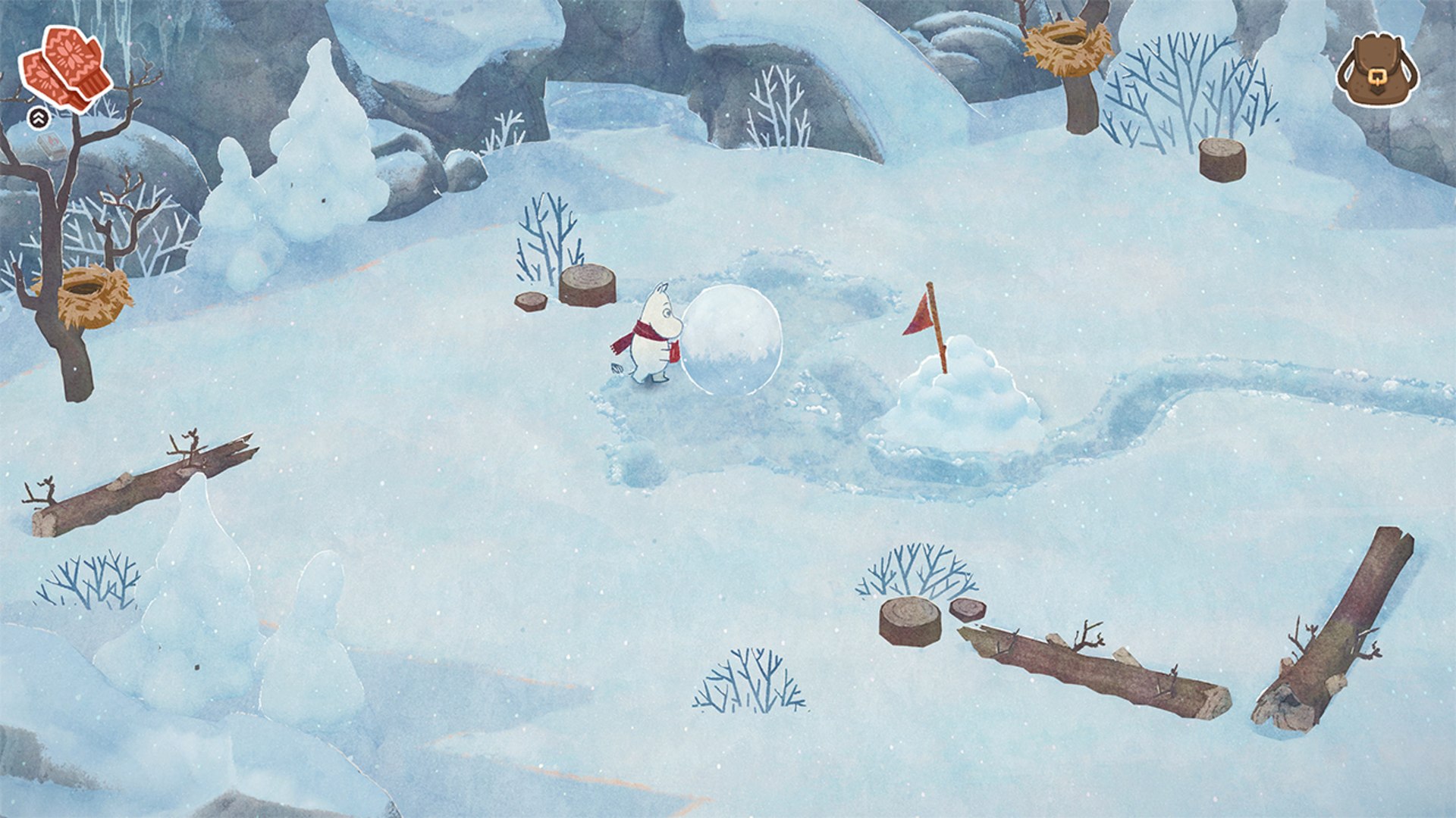 Screenshot 5 from Moomintroll: Winter's Warmth