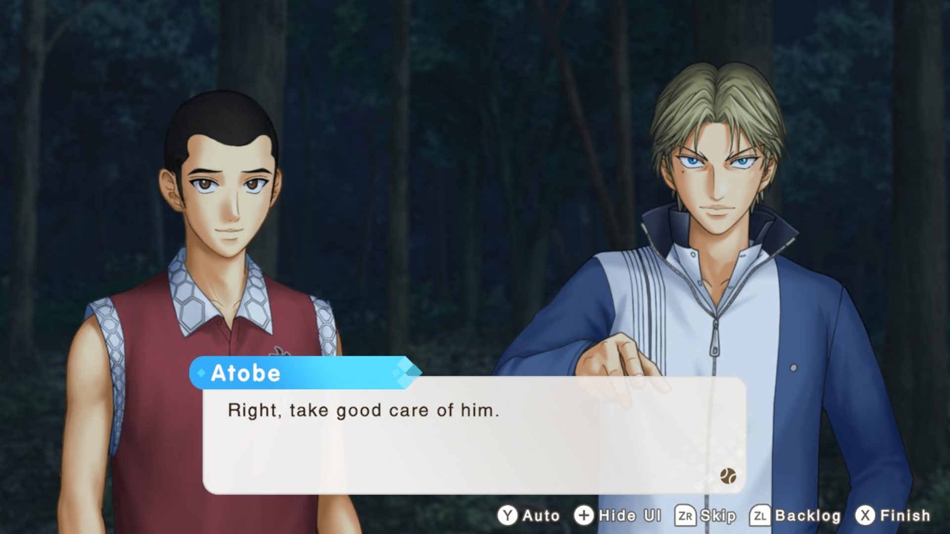 Screenshot 4 from The Prince of Tennis: Doki Doki Survival - Eternal Passion! Tie Break Game