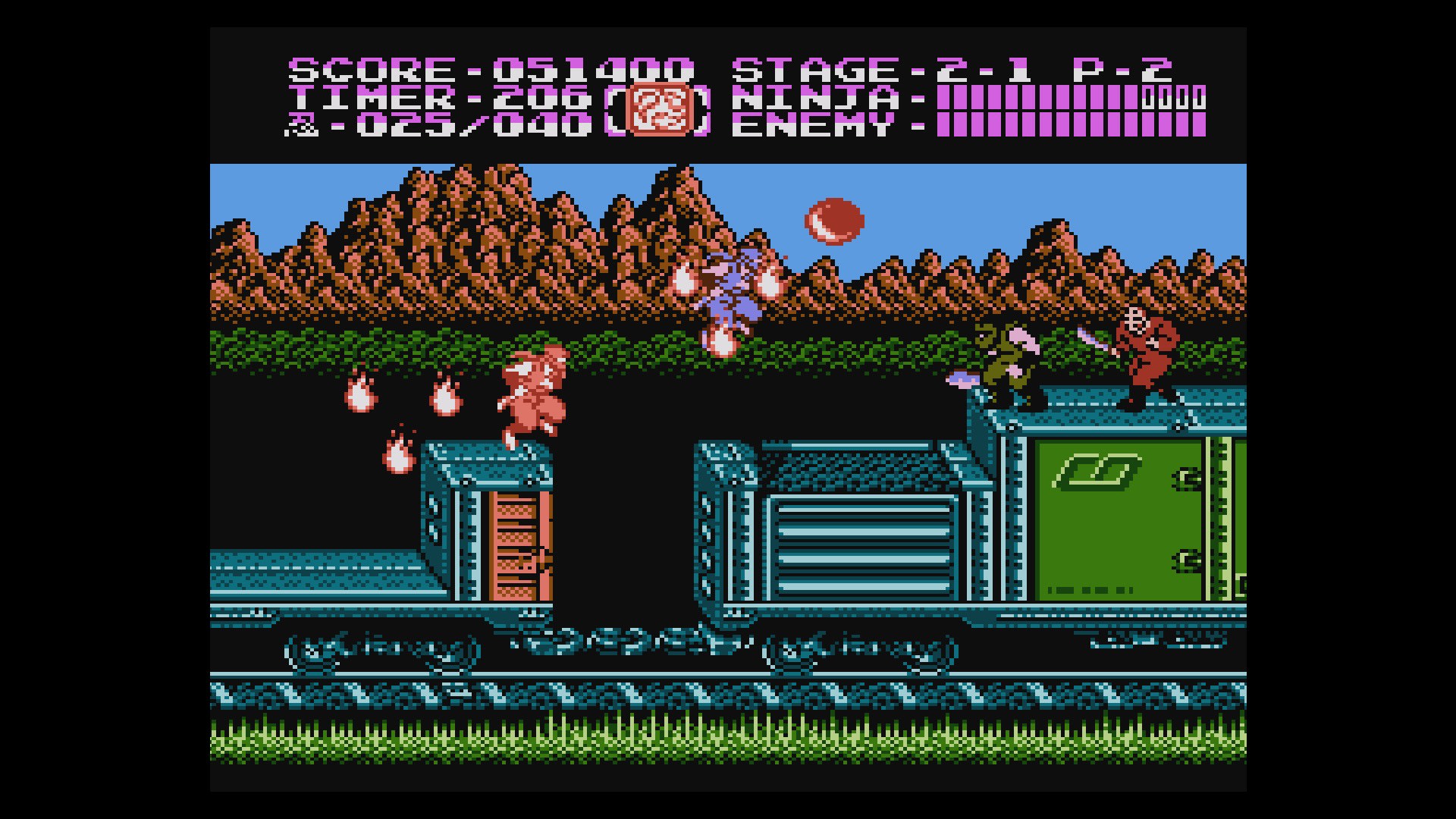 Screenshot 4 from Console Archives: Ninja Gaiden II - The Dark Sword of Chaos