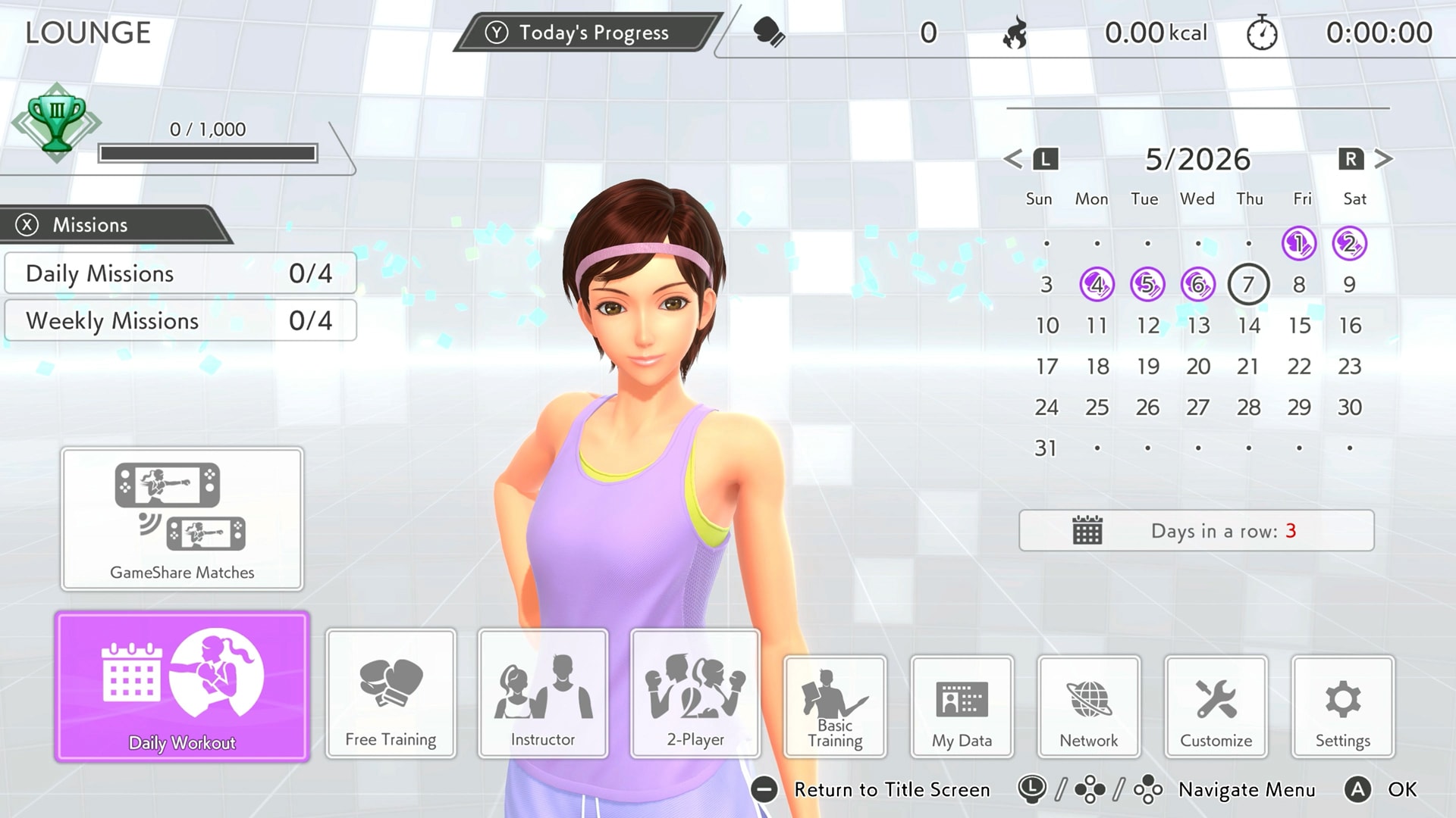 Screenshot 2 from Fitness Boxing 3: Your Personal Trainer - Nintendo Switch 2 Edition
