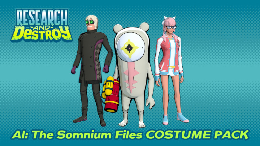 RESEARCH and DESTROY - AI: The Somnium Files Costume Pack - Switch - (Nintendo)