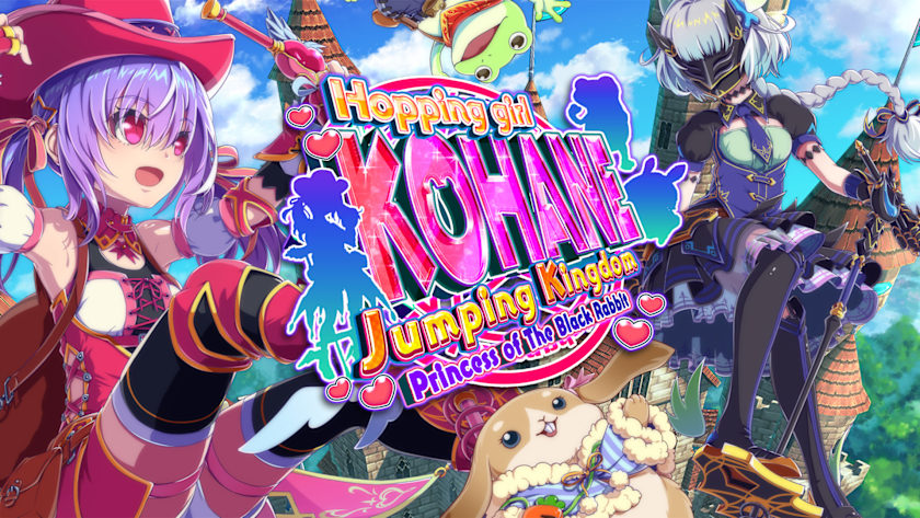 Hopping girl KOHANE Jumping Kingdom: Princess of the Black Rabbit