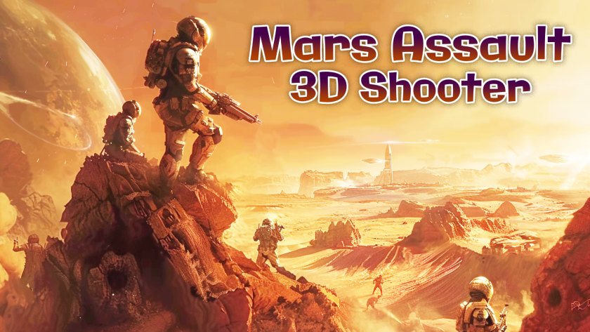 Mars Assault: 3D Shooter