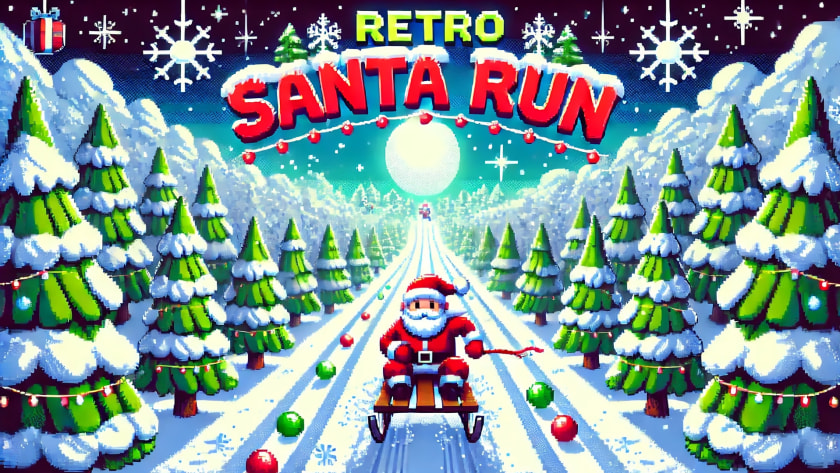 Retro Santa Run