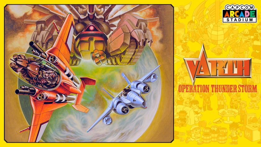 Capcom Arcade Stadium：VARTH - Operation Thunderstorm -