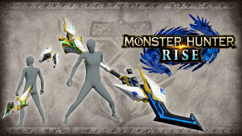 "Lost Code: Telth" Hunter layered weapon (Insect Glaive)
