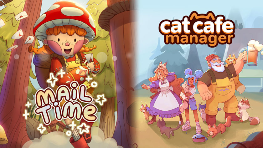 Mail Time + Cat Cafe Manager