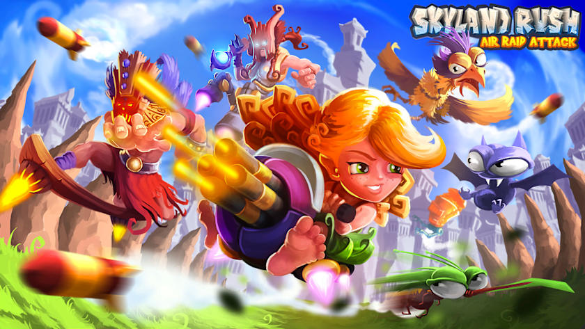 Skyland Rush - Air Raid Attack
