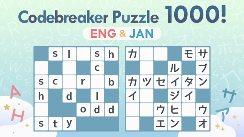 Codebreaker Puzzle 1000! ENG & JAN