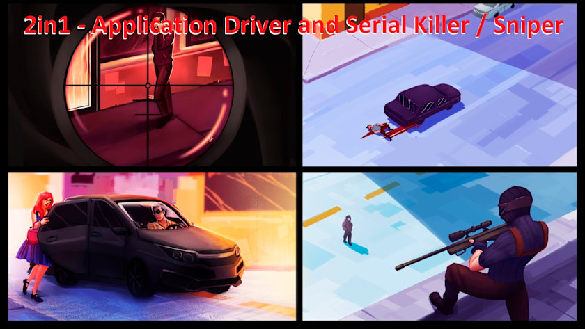 2in1 - Application Driver and Serial Killer / Sniper
