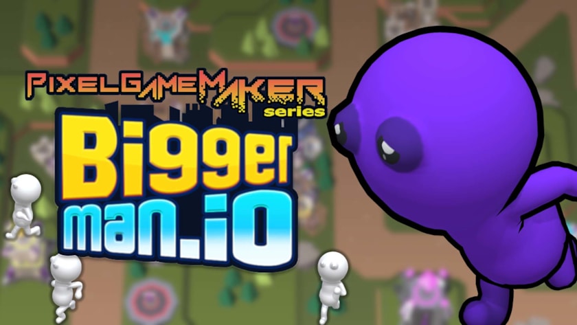 Pixel Game Maker Series Biggerman.io