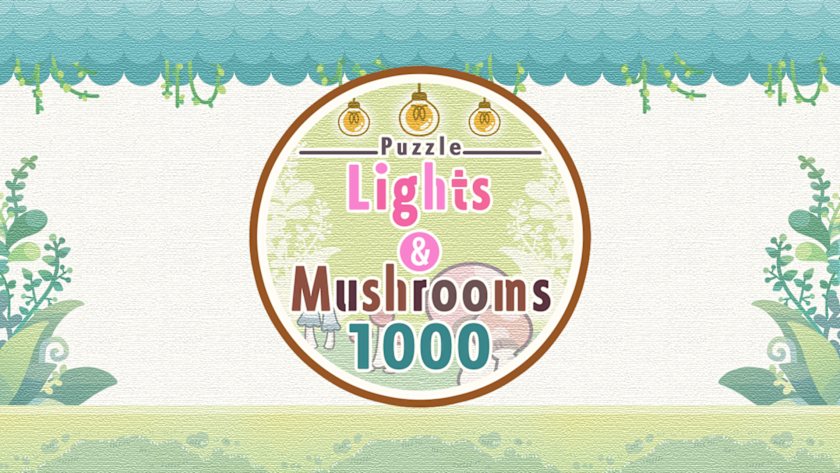 Puzzle Lights and Mushrooms 1000