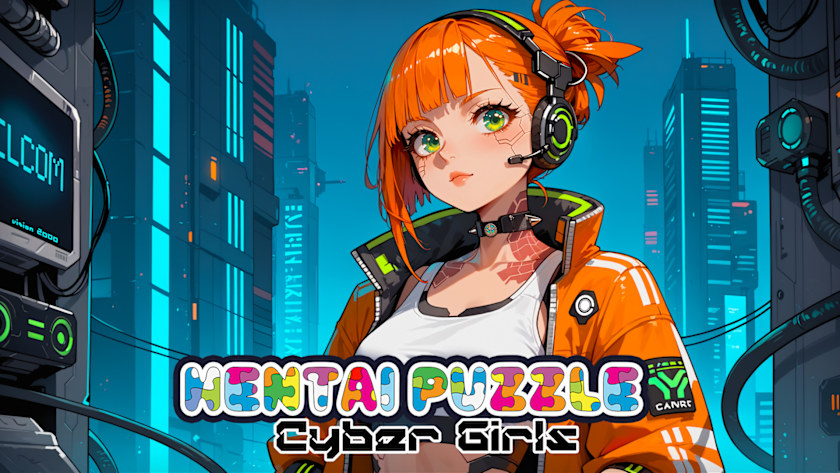 Hentai Puzzle: Cyber Girls