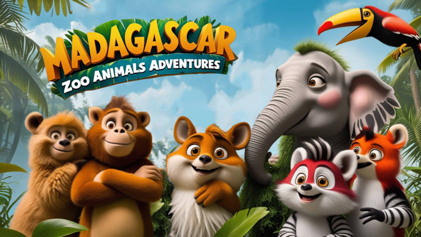 Madagascar: Zoo Animals Adventures