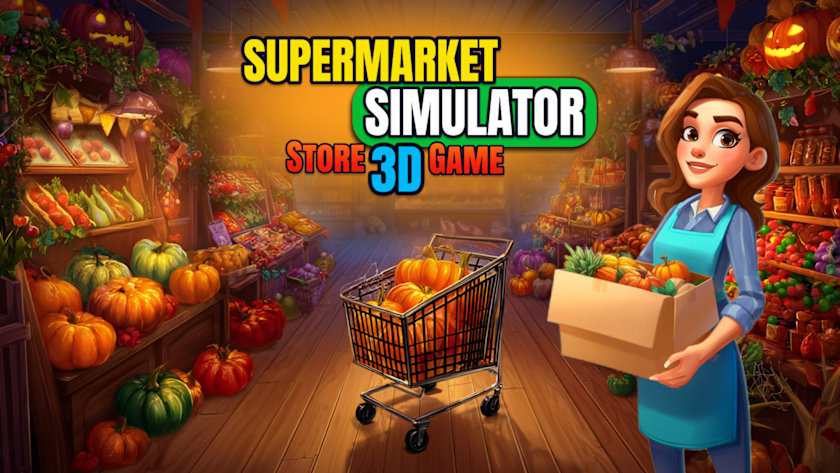 Supermarket Simulator Store Game 3D