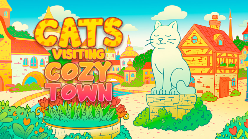 Cats Visiting Cozy Town