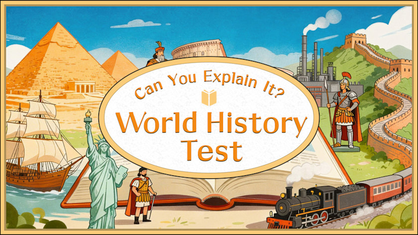 Can You Explain It? World History Test