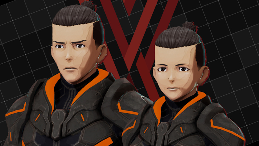 Outer Edit parts "Man Bun"