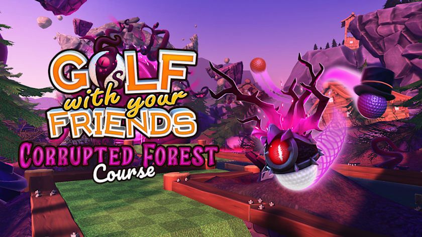 Golf With Your Friends - Corrupted Forest Course