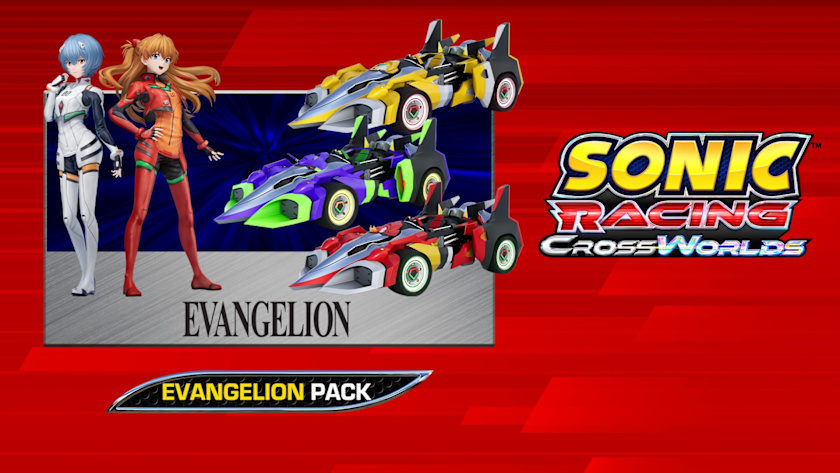 Sonic Racing: CrossWorlds - EVANGELION Pack