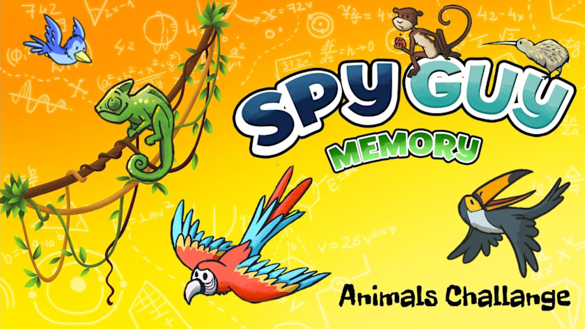 Spy Guy Memory Animals Challange