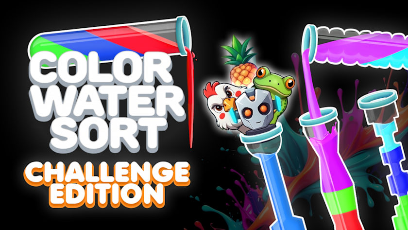 Color Water Sort: Challenge Edition