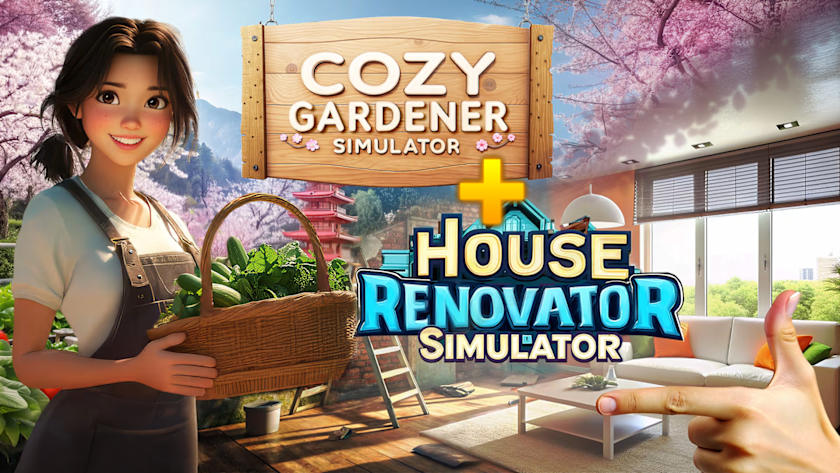 Cozy Gardener Simulator & House Renovator Simulator